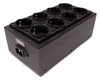 Tomanek TAP8+ z DC Blockerami - listwa zasilająca do sprzętu audio z filtrem oraz dc blockerami